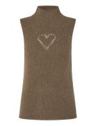 2418 Midweight Alpaca Knit, Turtlen Brown STINE GOYA