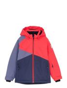 Ski Jacket - Colorblock Patterned Color Kids