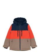Ski Jacket - Colorblock Patterned Color Kids