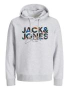 Jjgeplas Sweat Hood Ln Grey Jack & J S