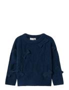 Nmfolivia Ls Knit Navy Name It