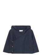 Knit Hood Cardigan Navy Mango