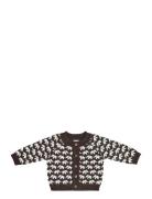 Cardigan, Ao Elephants, Merino Wool, Brown Brown Smallstuff