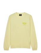 Cotton Jersey Frode Mnc Tee Ls Yellow Mads Nørgaard