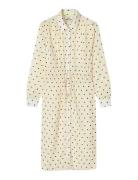 Sheer Crink Mabel Dress White Mads Nørgaard