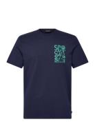 Regular Fit Left Chest Logo T-Shirt Navy Scotch & Soda