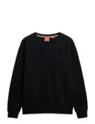 Essential Logo Crew Sweatshirt Black Superdry