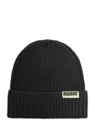 Wbyeti Cotton Beanie Black Woodbird