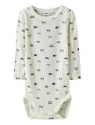 Nbmwang Wool Needle Ls Body Noos Cream Name It