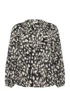 Kcjamia Blouse Black Kaffe Curve