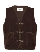 Hugoll Vest Sl Brown Lollys Laundry