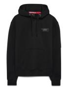Back Print Hoody Black Alpha Industries