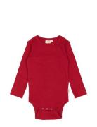 Body L/S Modal Red Petit Piao