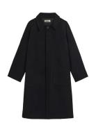 Wbbergt Wool Coat Black Woodbird