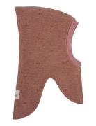 Balaclava All Over Emb. Wool Pink Huttelihut