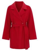 Saga Doubleface Coat Red Newhouse