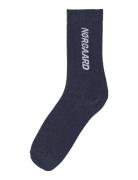 Sock Single Play Navy Mads Nørgaard