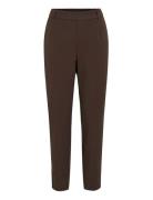 Vivar Hw Slim Pant - Noos Brown Vila