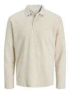Jjeaustin Polo Ls Noos Cream Jack & J S