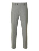 Slh196-Straight Terry Wool Blnd Pnt Noos Grey Selected