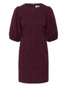 Slmaybel Zazu Dress Burgundy Soaked In Luxury