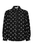 Slidola Ebba Shirt Ls Black Soaked In Luxury