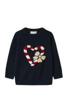 Nmfreamo Ls Knit Navy Name It