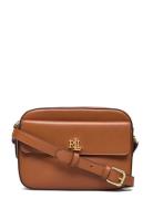 Leather Medium Marcy Camera Bag Brown Lauren Ralph Lauren