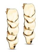 Earrings, Sahara Gold Enamel Copenhagen