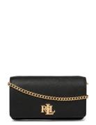 Crosshatch Crossbody Turn-Lock Tech Case Black Lauren Ralph Lauren