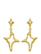 Roxy Earrings Gold Maanesten