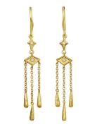 Trio Earrings Gold Maanesten