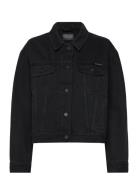 Berit Denim Jacket Asphalt Black Black Nudie Jeans