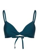 Swim Top Nicola Shiny Blue Lindex