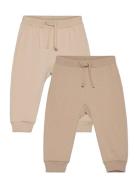 Trousers Face At Back 2 Pack Beige Lindex
