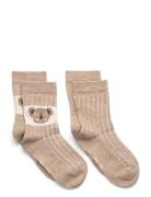Baby Socks Beige Minymo