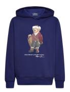 Polo Bear Fleece Hoodie Blue Ralph Lauren Kids