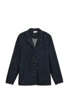 Vmkanika Ls Denim Blazer Shirt Si352 Navy Vero Moda