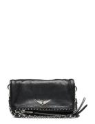 Rock Nano Grained Leather + Studs Black Zadig & Voltaire