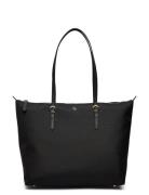 Nylon Medium Keaton Tote Bag Black Lauren Ralph Lauren
