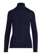Jersey Turtleneck Blue Lauren Ralph Lauren