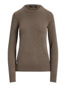 Cotton-Blend Sweater Brown Lauren Ralph Lauren