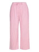 Pyjamasbukse I Seersucker Pink Lindex
