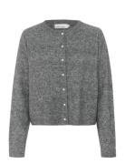 Kbnoabelle Plain Cardigan Grey Karen By Simonsen