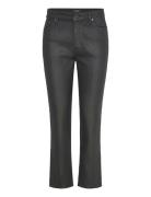 Coated High-Rise Straight Ankle Jean Grey Lauren Ralph Lauren