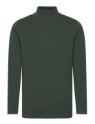 Slhslim-Rory Ls Turtle Neck Tee Ex Green Selected
