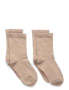 Perfect Basic Socks Beige Minymo