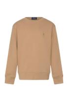 French Terry Sweatshirt Beige Ralph Lauren Kids