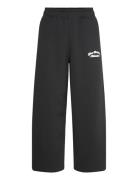 Linear Heritage Fleece Barrel Leg Pant Black New Balance