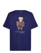 Polo Bear Cotton Jersey Tee Navy Ralph Lauren Kids